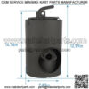 Muffler Exhaust Replacement For Yamaha Gas Golf Cart G16-G22 JN6-E4710-00 New - Image 2