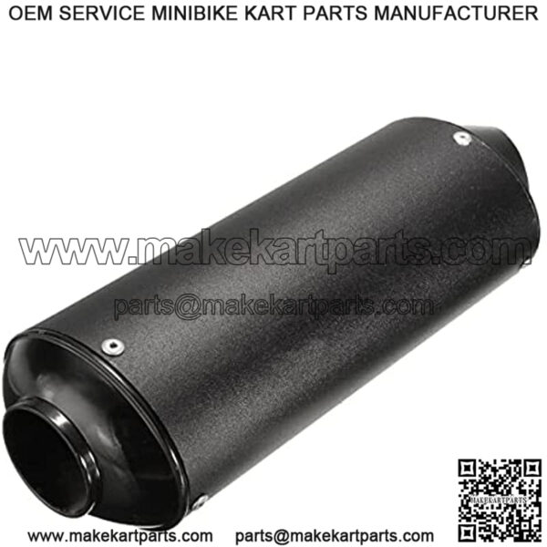 Parts Club Motorcycle Exhaust Muffler Silencer Fits for 140cc 150cc 160cc 125cc 38MM 1.5" inch Dirt Pitbike Lifan Yx Stomp SDG Removable Pit Dirt Bike ATV Universal - Image 2