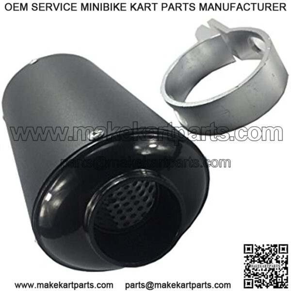 Parts Club Motorcycle Exhaust Muffler Silencer Fits for 140cc 150cc 160cc 125cc 38MM 1.5" inch Dirt Pitbike Lifan Yx Stomp SDG Removable Pit Dirt Bike ATV Universal - Image 5