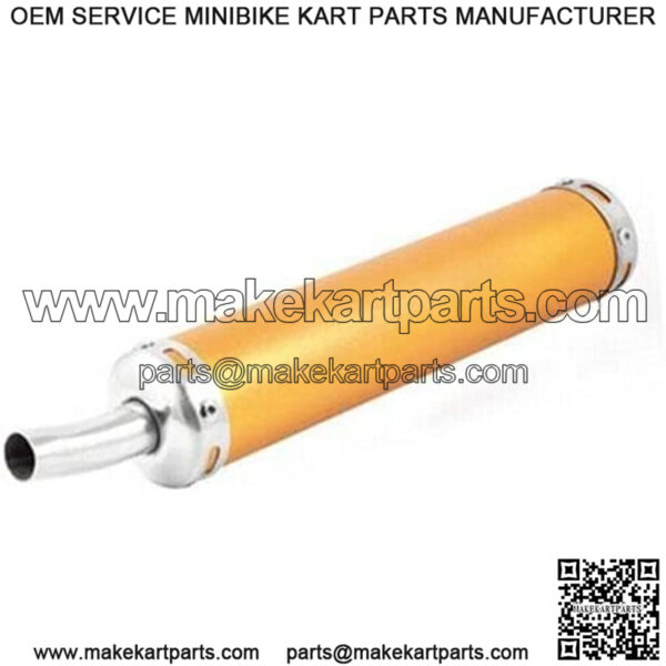 Motorcycle Exhaust Muffler Pipe System for Motorcycle Street Dirt Bike Pipe Silencer Racing For 22mm/0.86inch Motorcycle Exhaust Pipes