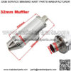 32mm Performance Racing Exhaust T4 Muffler For Pit Dirt Bike Mini Motocross 150cc 160cc - Image 2
