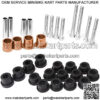 Golf Cart Front End Repair Kit fit Club Car DS 1993-Up Gas & Electric Models with Kingpins/Delta A arm bushings/Front Leaf Spring Bushings and Bolts/Clevis - Image 5