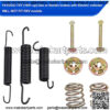 EZGO Brake Shoes Pads and Spring Kit for 1996-Up TXT/ST350/Workhorse and Yamaha 1993-Up G14, G16, G19-G22 Golf Cart Models Replaces # 27943G01, 70794G01, 70795G01 - Image 4