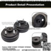Golf Cart Brake Drums & Brake Shoes Deluxe Maintenance Kit for Electric EZGO TXT 1996-2008 Replace OEM# 19186G1 70794G01 70795G01 27943G01 27945G01 - Image 3