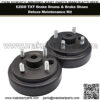 Golf Cart Brake Drums & Brake Shoes Deluxe Maintenance Kit for Electric EZGO TXT 1996-2008 Replace OEM# 19186G1 70794G01 70795G01 27943G01 27945G01 - Image 4