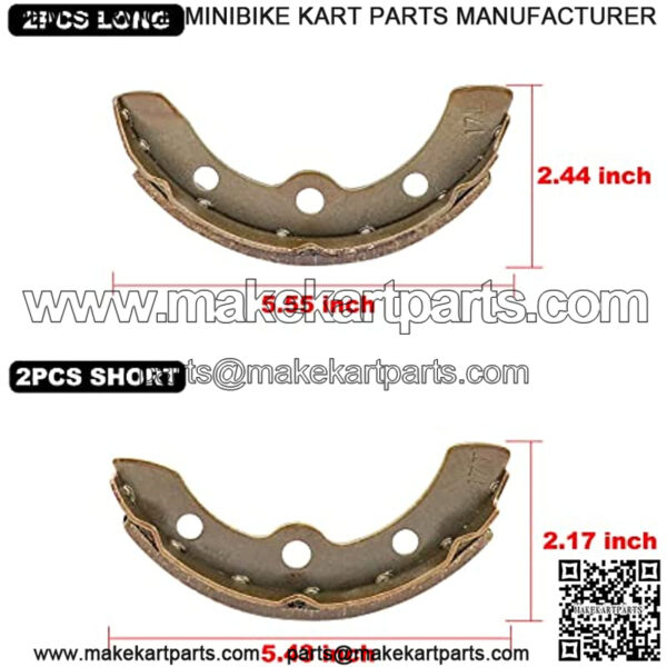 Brake Shoes Spring Kit Fits Club Car 1995-up DS and Precedent Golf Cart 1018232-01 1018163-01 - Image 4