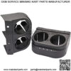 Club Car DS Cup Holder Dual Kit Fits 1993-Up Golf Cart - Image 2