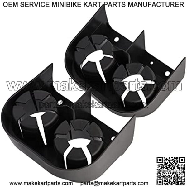 Club Car DS Cup Holder Dual Kit Fits 1993-Up Golf Cart - Image 3