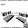 Golf Cart Front & Rear Seat Covers Full Set for Yamaha G2 G8 G9 G11 G14 G16 G19 G20 G21 G22 & Club Car DS Pre-2000, Tomberlin Emerge E2, E-Z-GO Marathon, Fits 4 Passenger Seat Golf Cart - Image 2