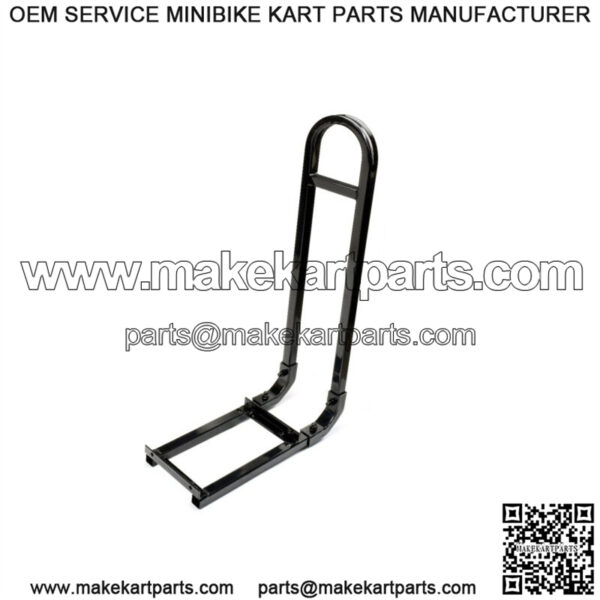 ProFX Rear Seat Kit with Grab Bar for Club Car DS (2000.5-Up) Golf Cart - Black - Image 3