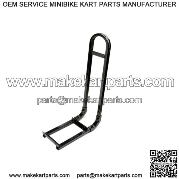 ProFX Rear Seat Kit w/ Grab Bar for Club Car DS (1982-2000.5) Golf Cart - Black - Image 3