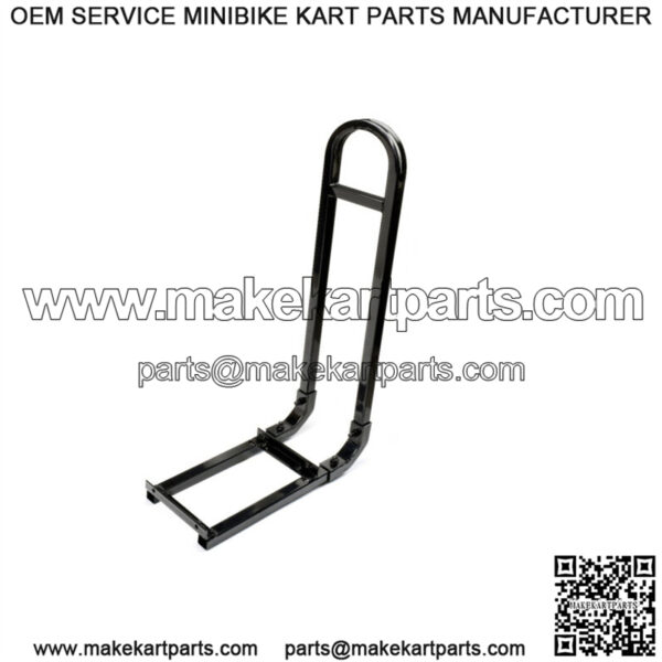 ProFX Rear Seat Kit with Grab Bar for EZGO RXV (2008-Up) Golf Cart - Black - Image 3