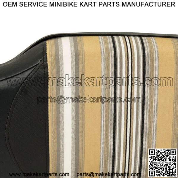 Red Dot Harmony Golf Cart Seat Covers for Club Car Precedent Models 2004-Up (Beg - Image 2