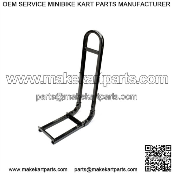 ProFX Rear Seat Kit with Grab Bar for Yamaha Drive2 (2017-Up) Golf Cart - Black - Image 3