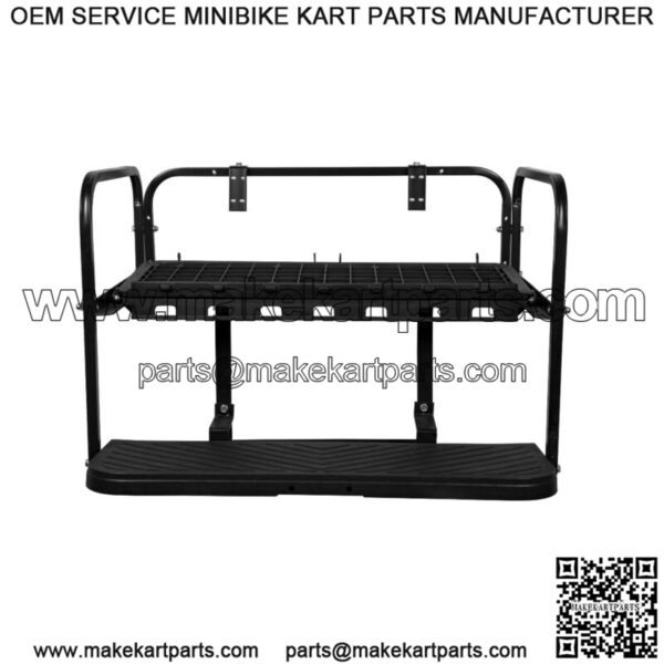 MACH3 Club Car Precedent/Onward/Tempo Golf Cart Rear Flip Seat Frame ONLY - Image 2