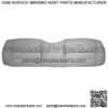 Premium Vinyl Seat Cushions for Mach3 Golf Cart Rear Seat - Light Graphite - Image 2
