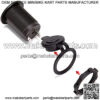 12V Cigarette Lighter Socket Power Outlet Receptacle for Car Boat Marine Motorcycle Scooter RV with Wire Fuse DIY Kit - Image 2