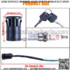 Ignition Key Switch 2pcs 4-Wire 4-pin and A7TC Spark Plug Replacement for Taotao Coolster Sunl 50cc 70cc 90cc 110cc 125cc Chinese ATV Dirt Bike Quad Go Kart Moped Scooter Parts - Image 2