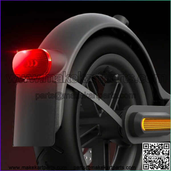 Rear fender can be listed with hook with tail light M365 PRO PRO2 S1 electric scooter universal - Image 2