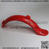 8.5 inch red rear fender accessories front fender/rear fender M365 universal matching rear gear hook - Image 2