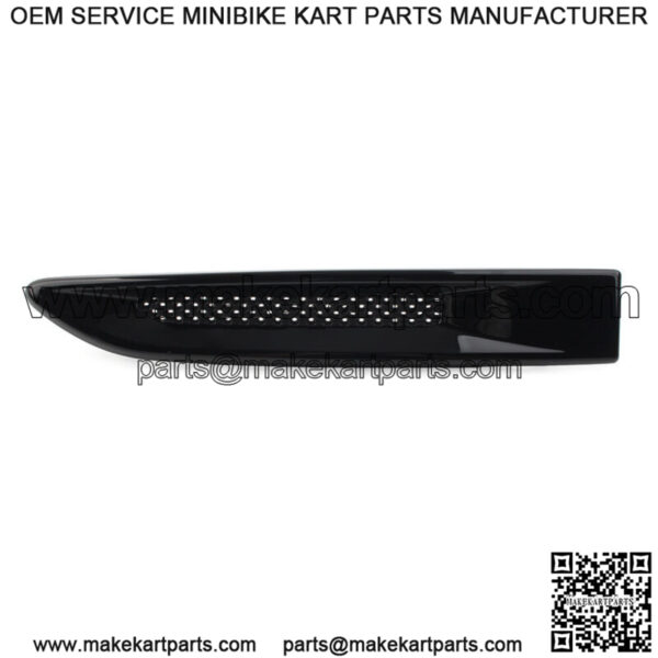 Left Front Fender Air Vent Outlet Grille Trim Black For Jaguar XE F-Pace 2016-20 - Image 2