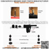 Mini Bike Pump Portable Frame Pump,Air Ball Pump,Multipurpose, Portable Outdoor Cycling Pump Small,Inflator,Presta/Schrader,High Volume and High Pressure Hand Pump, (Pump2826) - Image 2