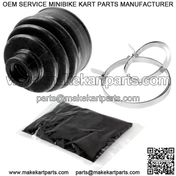 Rear Axle Outer CV Boot Kit for Yamaha 1CT-2510G-00-00 Rear Outer CV Boot Kit