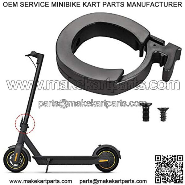 Front Round Locking Ring Folding Guard Ring Compatible with Ninebot MAX G30 Electric Scooter Parts