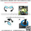 22mm Motorcycle ATV Bike Scooter Handle Bar End Rearview Mirrors Universal New