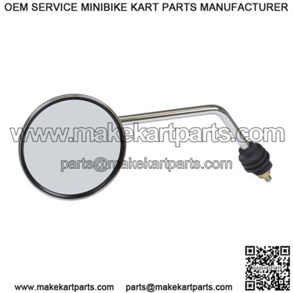 Left Side Chrome Mirror for the Vespa ET-2 and ET-4 Scooters