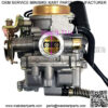 139QMB Carburetor for GY6 50CC 49CC 4 Stroke Scooter Taotao Engine 18mm Carb + Intake Manifold Air Filter - 50cc Carb, 50 CC Scooter Carburetor, 49cc Moped Parts 50cc Scooter Carburetor - Image 2