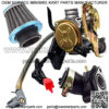 139QMB Carburetor for GY6 50CC 49CC 4 Stroke Scooter Taotao Engine 18mm Carb + Intake Manifold Air Filter - 50cc Carb, 50 CC Scooter Carburetor, 49cc Moped Parts 50cc Scooter Carburetor - Image 4