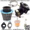 139QMB Carburetor for GY6 50CC 49CC 4 Stroke Scooter Taotao Engine 18mm Carb + Intake Manifold Air Filter - 50cc Carb, 50 CC Scooter Carburetor, 49cc Moped Parts 50cc Scooter Carburetor - Image 5