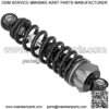 8.3in Motorcycle Shock Absorber Rear Suspension Shock Struts Universal Adjustable Air Shock Absorber for Motorcycle Scooter ATV