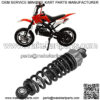 8.3in Motorcycle Shock Absorber Rear Suspension Shock Struts Universal Adjustable Air Shock Absorber for Motorcycle Scooter ATV - Image 4