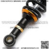 1 Pair Motorcycle Air Shock Absorbers Spring 7mm 340mm Motorcycle Scooter Section Adjustable Rear Dirt Bike Scooter ATV Rear Suspension Motorcycle Shock Absorber - Image 4