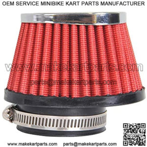 NIBBI Motorcycle Air Filter High Performance Air Filter 54mm Dirt Bike Air Filter For GY6 YAMAHA KAWASAKY SUZUKI Dirt Bike Mini Bike SSR TTR Apollo