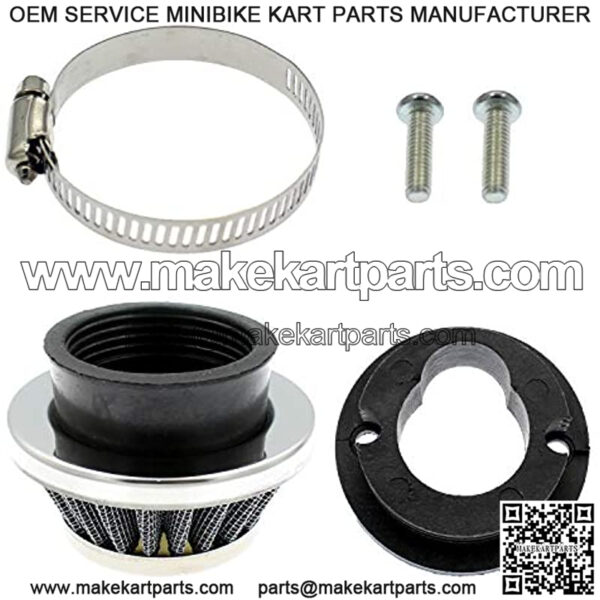 42mm 43mm 44mm Air filter Cleaner for 33cc 43cc 47cc 49cc 50cc 52cc Minimoto 2-stroke Engine Motorcycle ATV Quad Scooter Go Kart Moped Pit Dirt Mini Pocket Bike Chopper China X1 X2 X3 X6 X7 X8 - Image 4