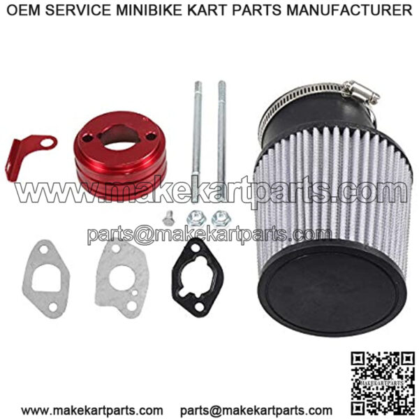 Air Filter Intake Kit For Go-Karts & Mini Bikes 212cc 6.5 Hp Predator Engine