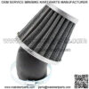 3PCS 1.5inch 38mm 39mm 40mm Air Filter Cleaner 45 Degree Angled Compatible with 50cc 70cc 90cc 110cc 125cc 150cc 200cc Motorcycle ATV Quad Scooter Go Kart Moped Pit Dirt Pocket Mini Bike GY6