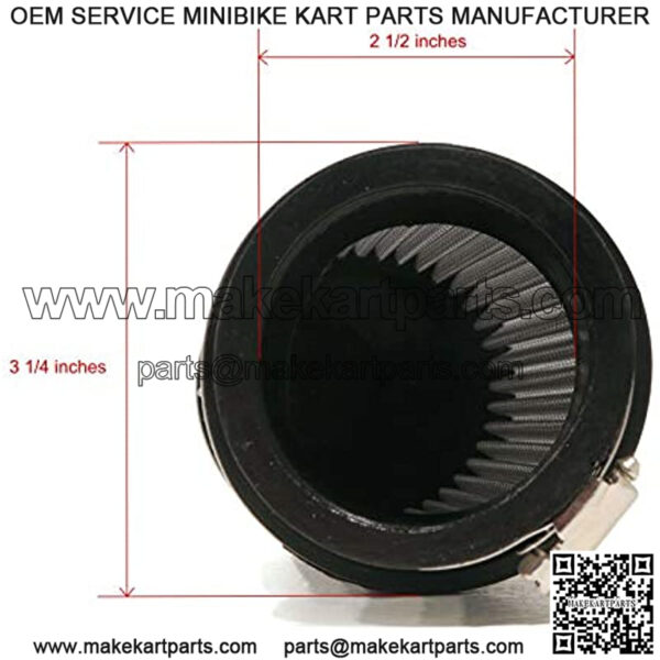 Inlet Air Filter Kit for Coleman Trail MM-B212, MMB212 Mini Bike Engines - Image 2