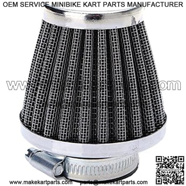 38mm Mini Blue Universal Car Motor Cone Cold Clean Air Intake Filter Turbo Vent For ATV Pit Bike Scooter Motorbikes Quad Bikes 90cc 110cc 125cc - Image 2