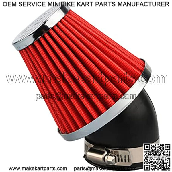 48mm Air Filter  Motorcycle Air Filter High Performance Air Filter for Pit Bike HONDA YAMAHA SUZUKI KAWASAKI KTM ATV SSR TTR Dirt Bike Mini Bike GY6 AJS