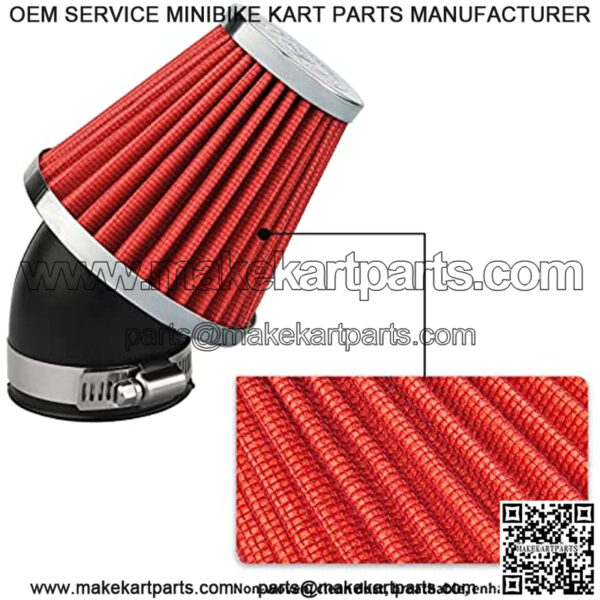 48mm Air Filter  Motorcycle Air Filter High Performance Air Filter for Pit Bike HONDA YAMAHA SUZUKI KAWASAKI KTM ATV SSR TTR Dirt Bike Mini Bike GY6 AJS - Image 4