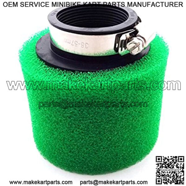 Pit Dirt Bike Green 45mm Air Filter + Fuel Filter Cleaner For 125cc 140cc 150cc Engine Carburetor ATV Quad Motorcycle Go Kart Scooter - Image 4