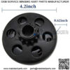 Centrifugal Clutch, Go Kart Clutch 5/8 Bore 11T for 35 Chain, Up to 6.5 HP, Perfect for Go Kart, Minibike and Fun Kart Engine 5/8 Bar - Image 3