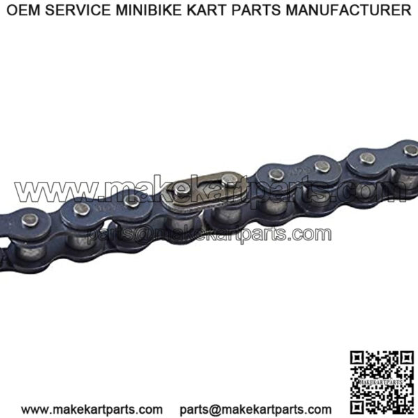 90 Link 420 Chain for Coleman BT200X, CT200U, CT200U-EX, & Massimo MB200 Mini Bikes - Image 2
