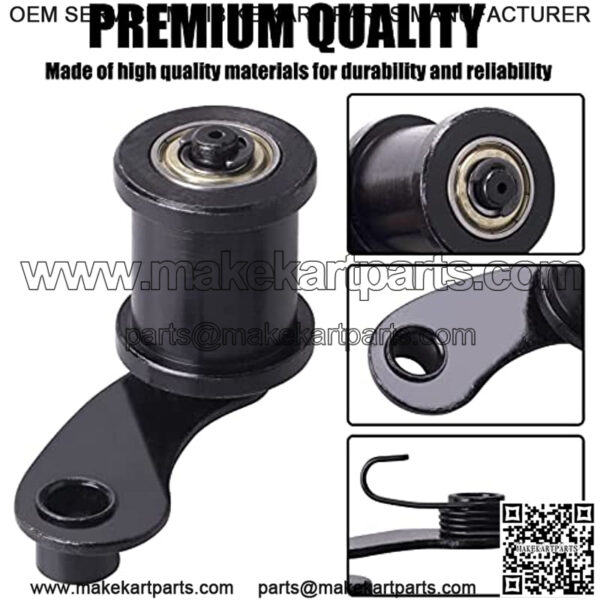 Chain Tensioner 1-3/4" Roller Spring fit for Coleman CT200U Trail CT200U-EX BT200X 212cc 196cc 6.5Hp Trail Hensim Baja Heat Warrior MB165 TrailMaster MB200 Mini Bike Parts Motorcycle - Image 2