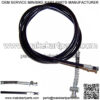 OEM REAR DRUM BRAKE CABLE 200CM 78.7" GY6 CHINESE SCOOTER MOPED ATV 4 STROKE TAOTAO JONWAY JMSTAR ROKETA SUNL VENTO VIP TANK KAZUMA JCL PEACE BMS JCL ZNEN BENZHOU SCHWINN KYMCO BAJA ETC.