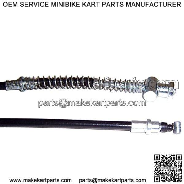 OEM REAR DRUM BRAKE CABLE 200CM 78.7" GY6 CHINESE SCOOTER MOPED ATV 4 STROKE TAOTAO JONWAY JMSTAR ROKETA SUNL VENTO VIP TANK KAZUMA JCL PEACE BMS JCL ZNEN BENZHOU SCHWINN KYMCO BAJA ETC. - Image 2